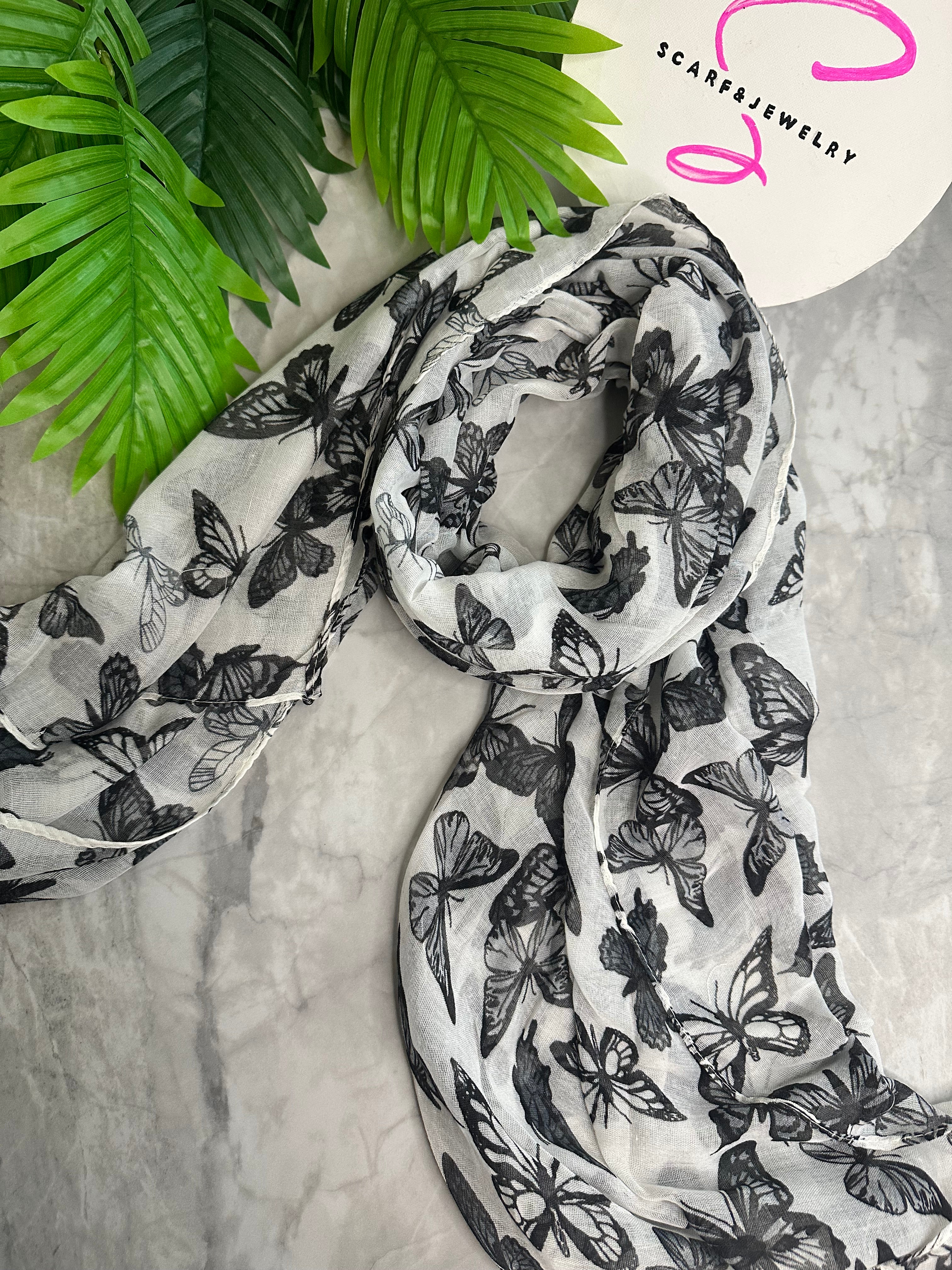 Butterfly scarf