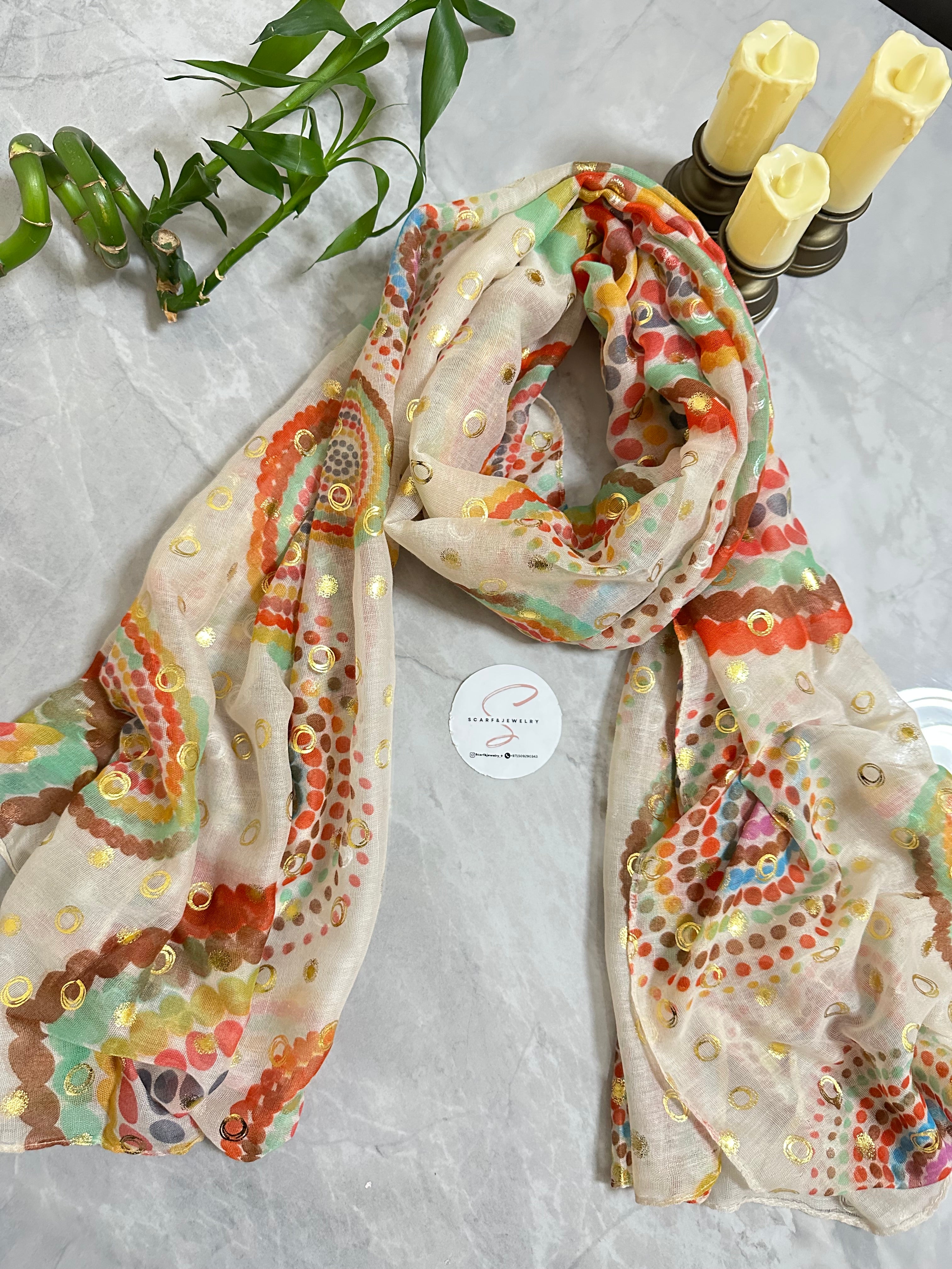 Color Sparkle Scarf Collectio