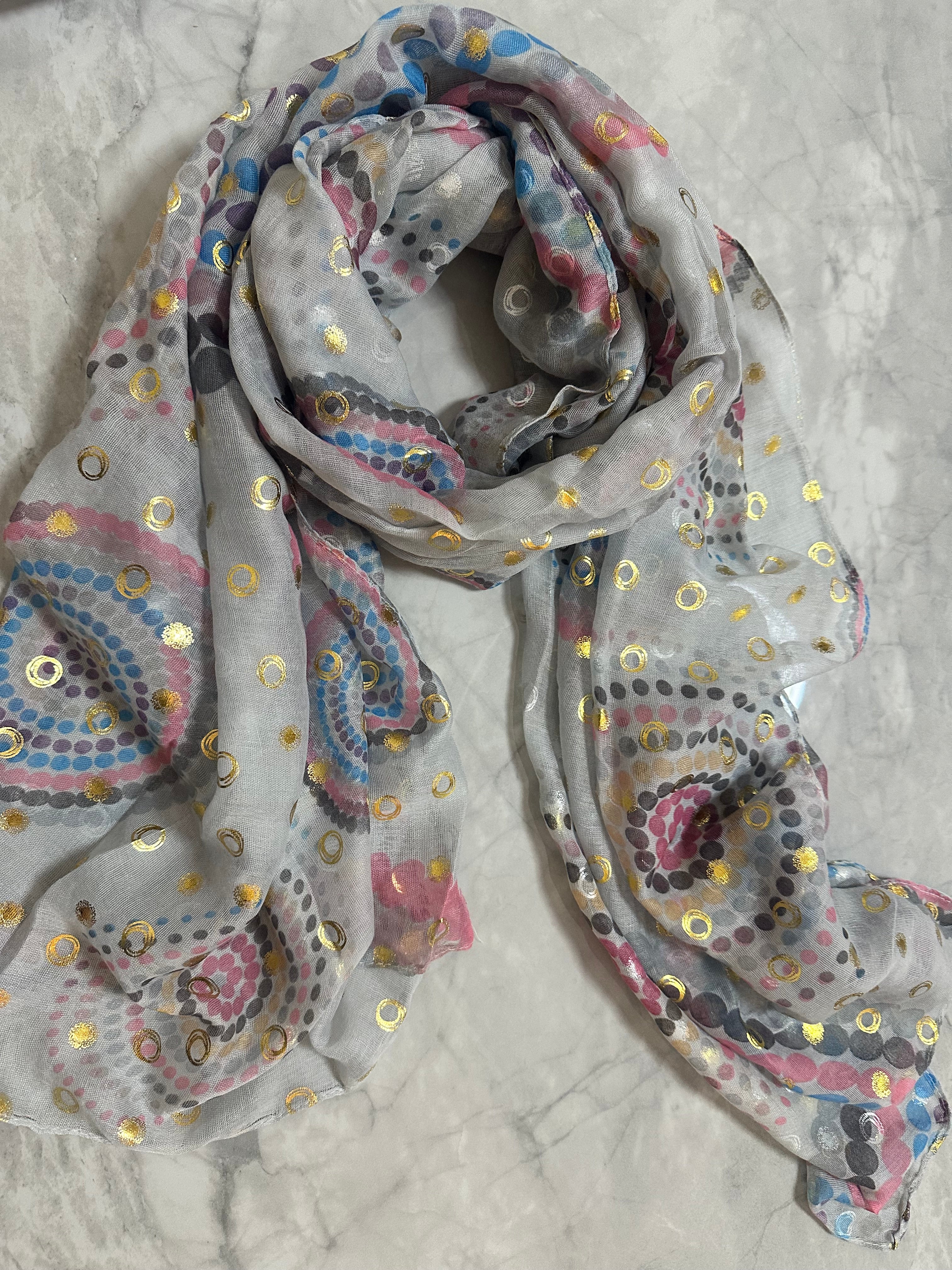 Color Sparkle Scarf Collectio