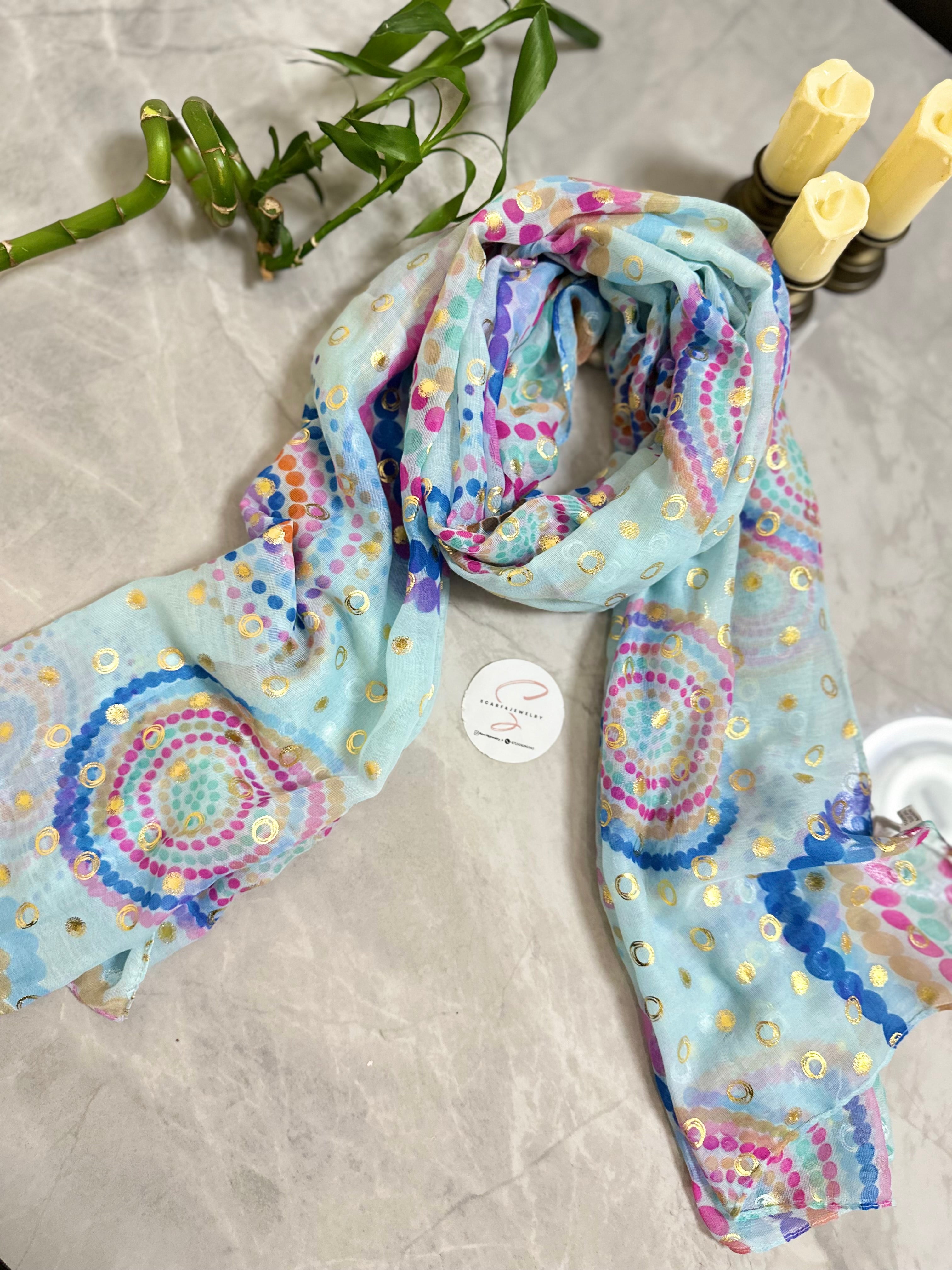 Color Sparkle Scarf Collectio