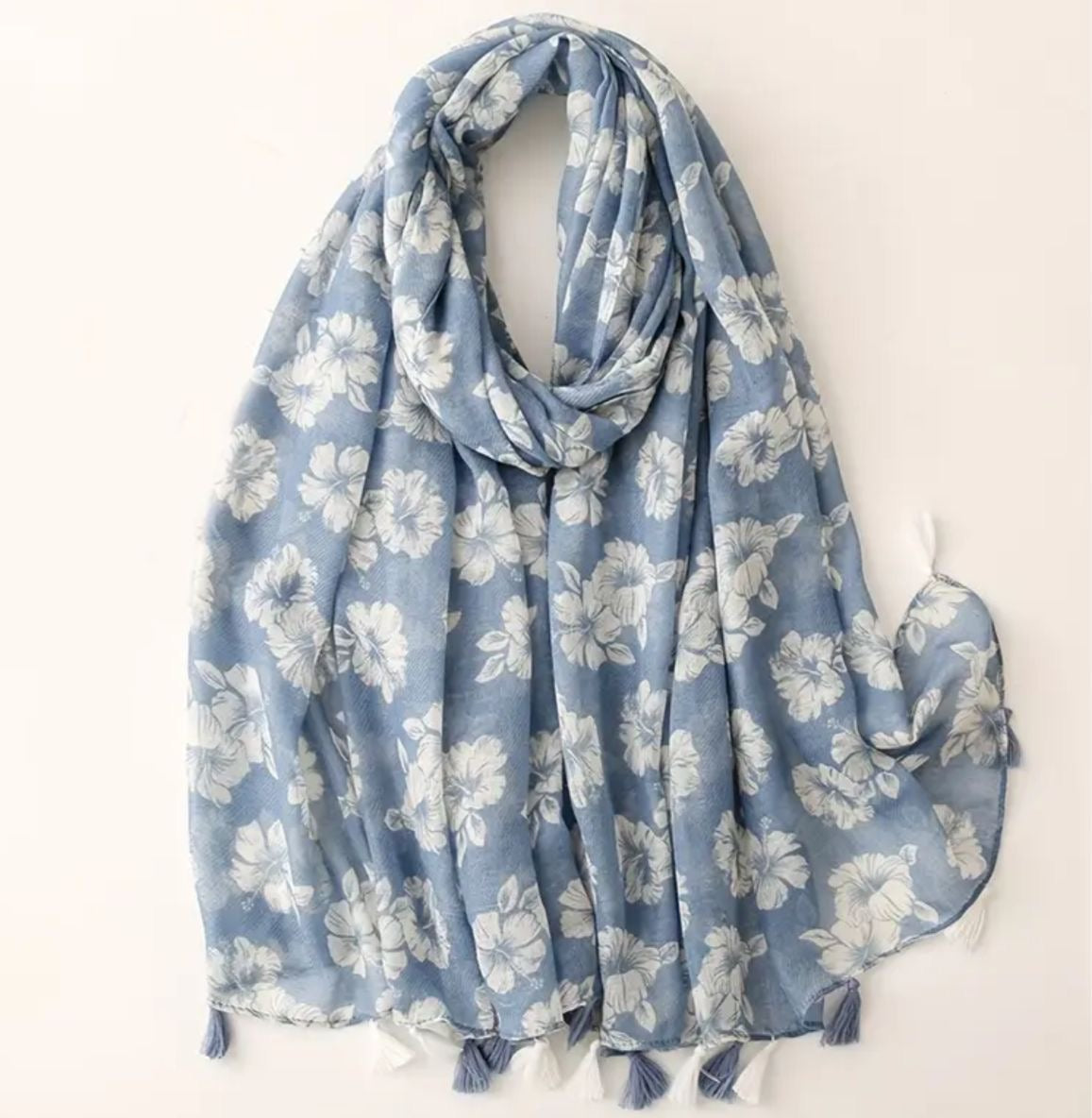 Flowers scarf